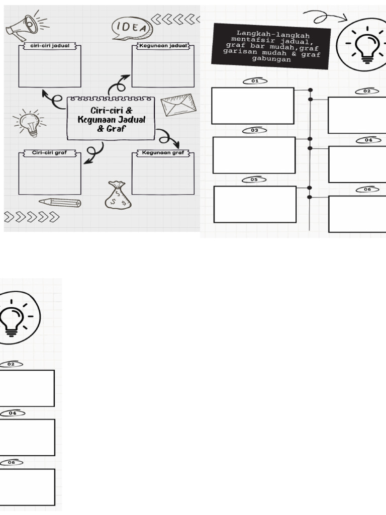 Latihan Cari Kata & Nota Jadual Dan Graf | PDF