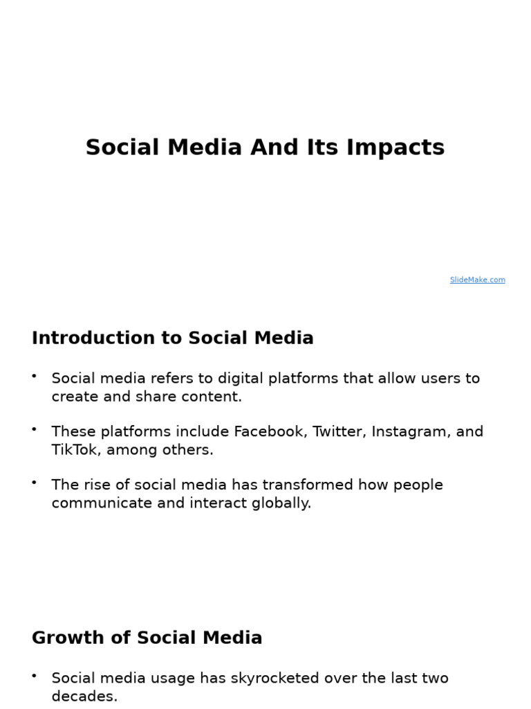 Social Media's Global Impact Explained | PDF | Social Media | Popular ...