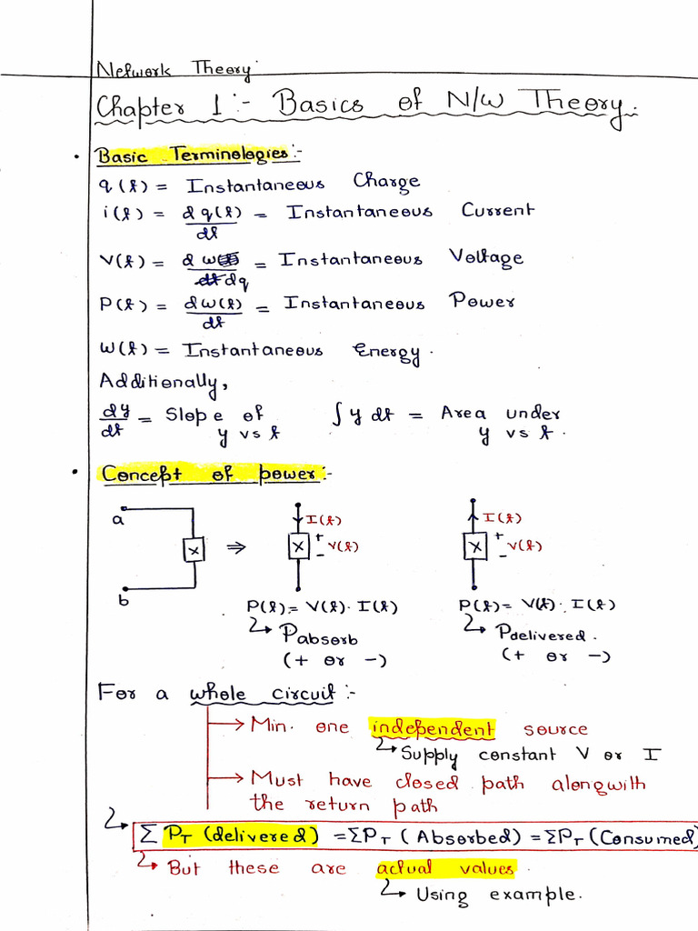 Network Short NOTES | PDF