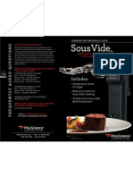 SousVide Temperature Reference Guide