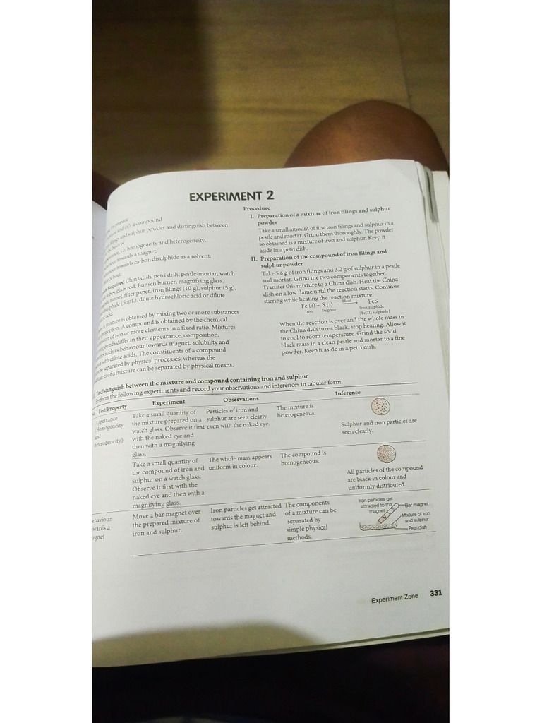 Class 9 Experiment 2 | PDF