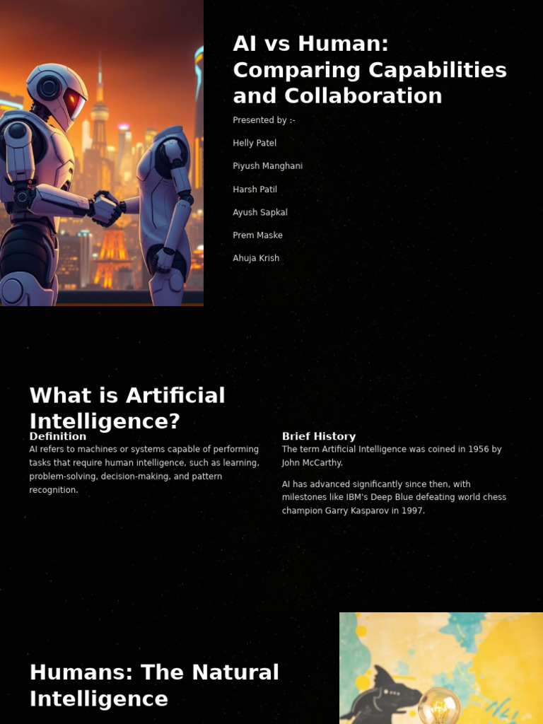 AI and Human Collaboration Insights | PDF | Artificial Intelligence ...