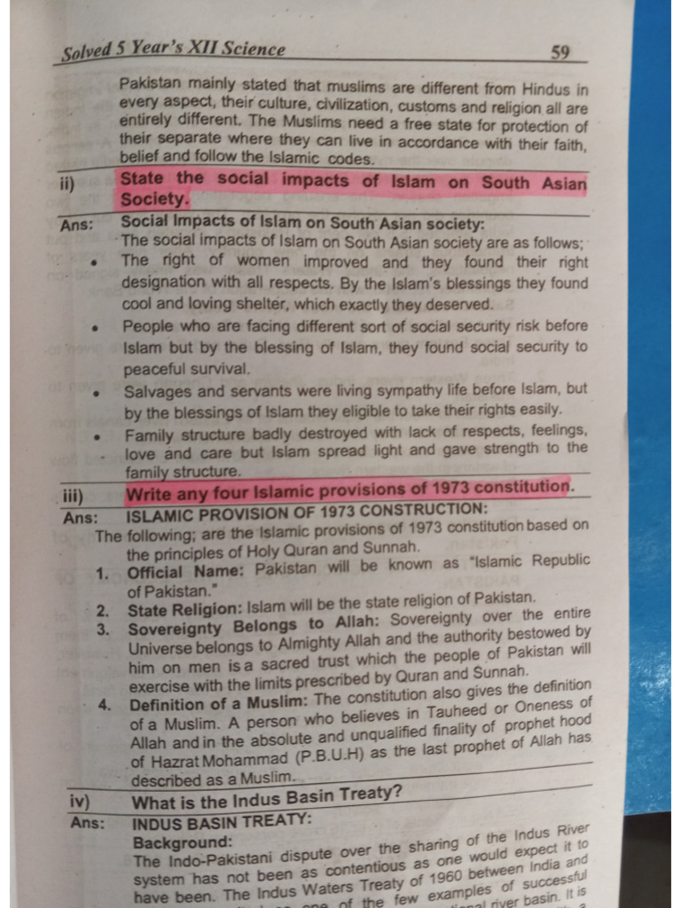 Pakistan Studies Complete Notes | PDF