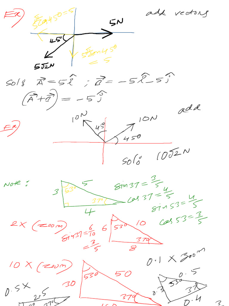 Vectors 2 | PDF