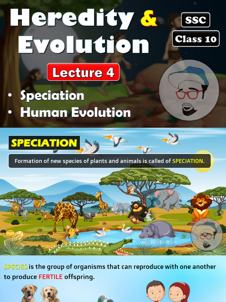 Lecture 4 - Speciation, Human Evolution - 41227864 - 2024 - 08!25!10 ...