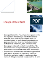 Energia idroelettrica