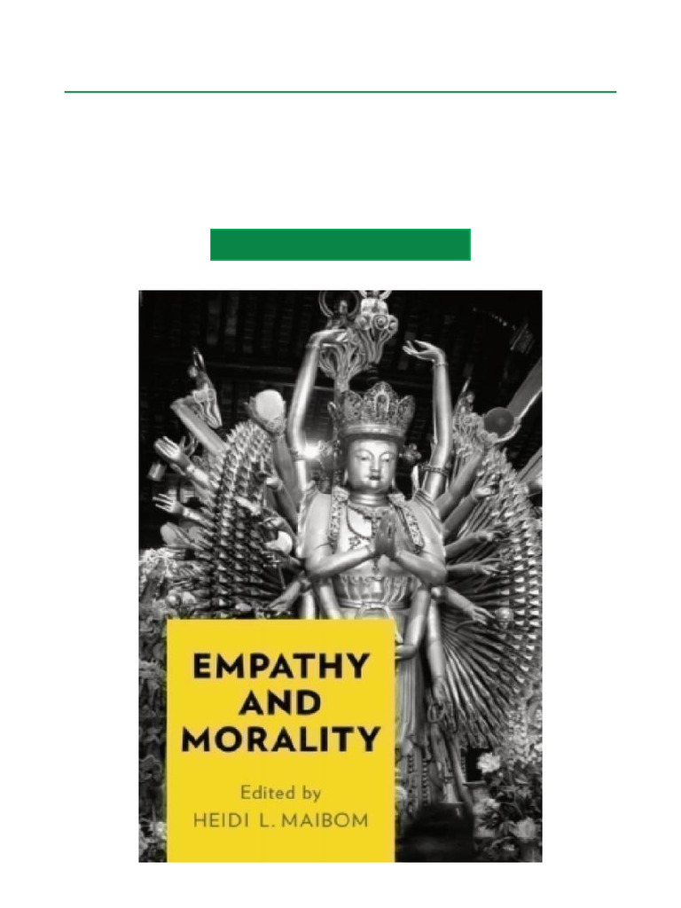 Empathy and Morality: Key Concepts Explained | PDF | Empathy | Sympathy