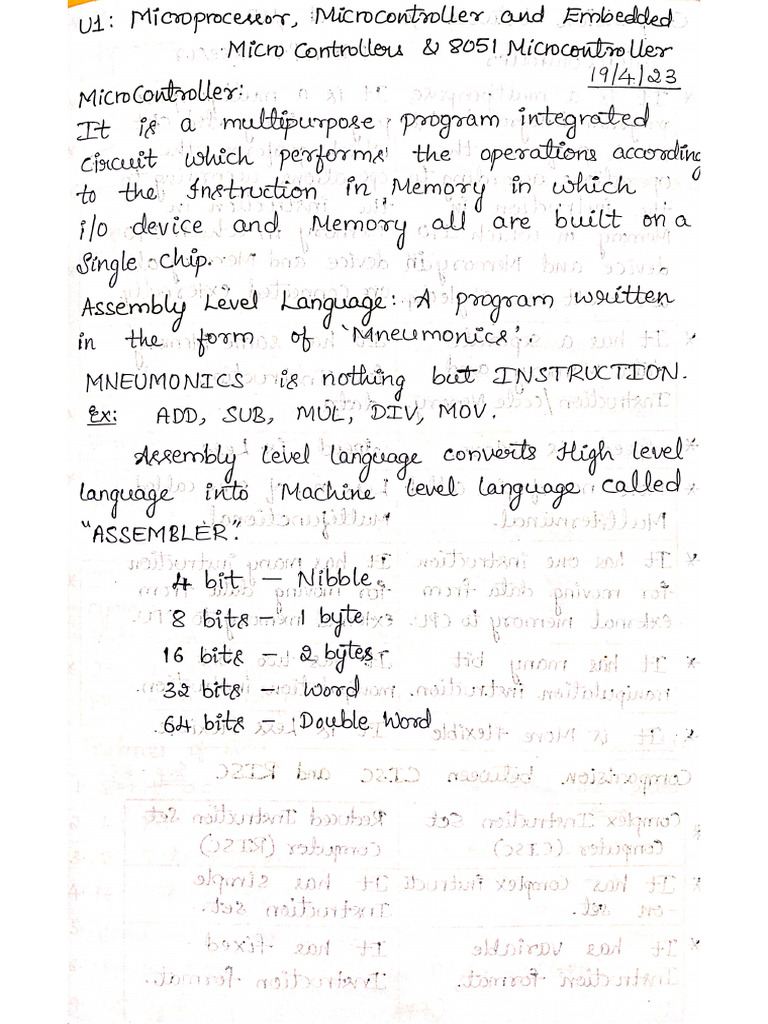 MC Unit-1 notes-1 | PDF