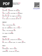 Inonde ce lieu de Ta présence - Paroles | PDF