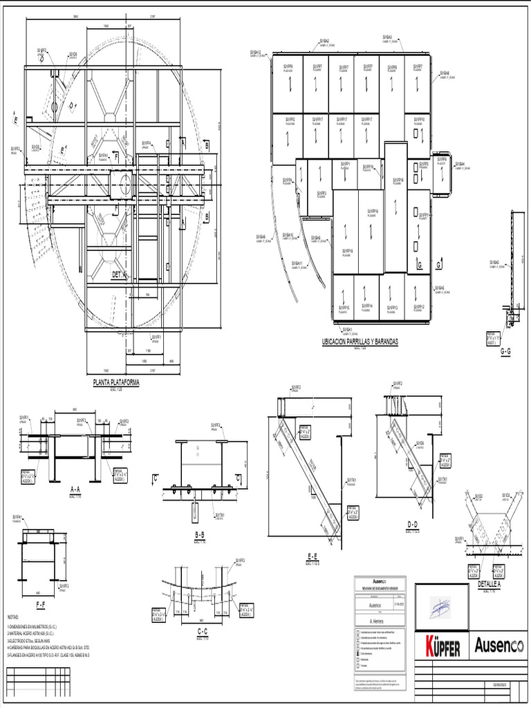 Scu 2200 Me DWG 546436 Rev 0 Rev. Ausenco | PDF