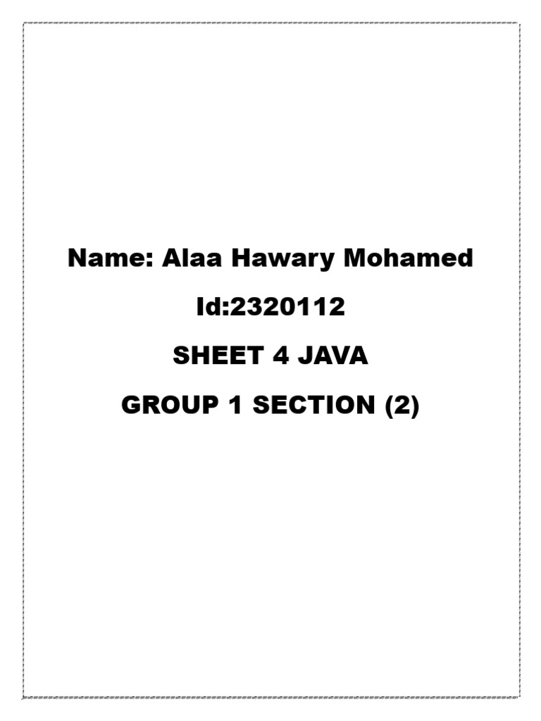 Name pdf