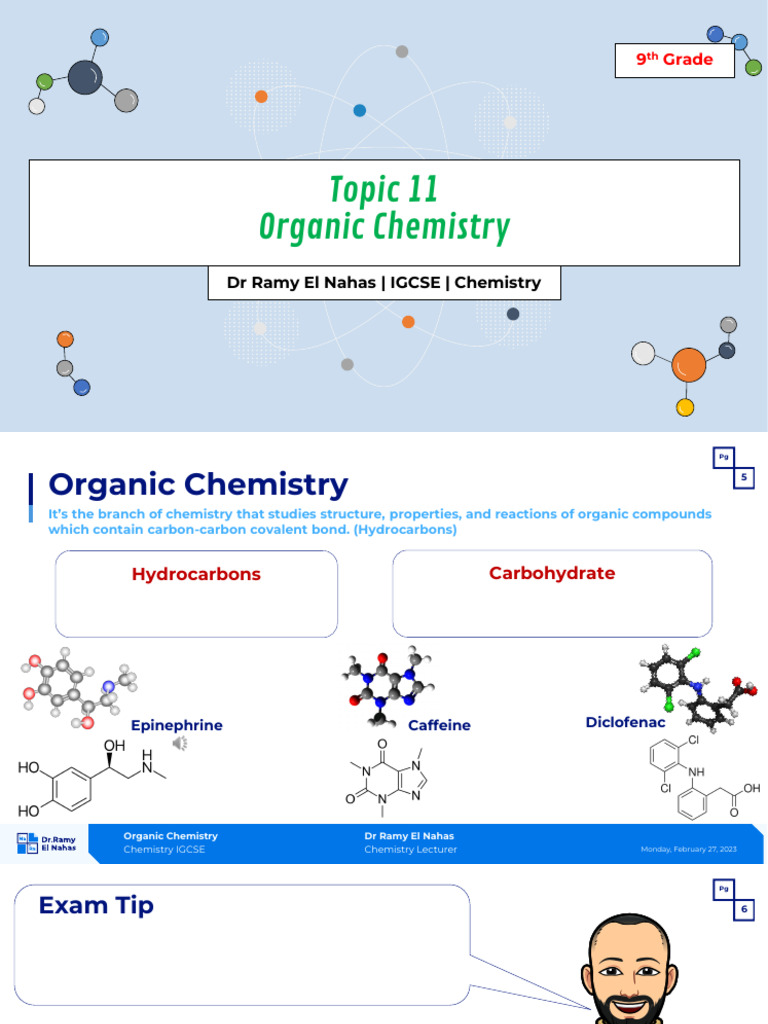 IGCSE Organic Chemistry Overview | PDF | Alkane | Alkene