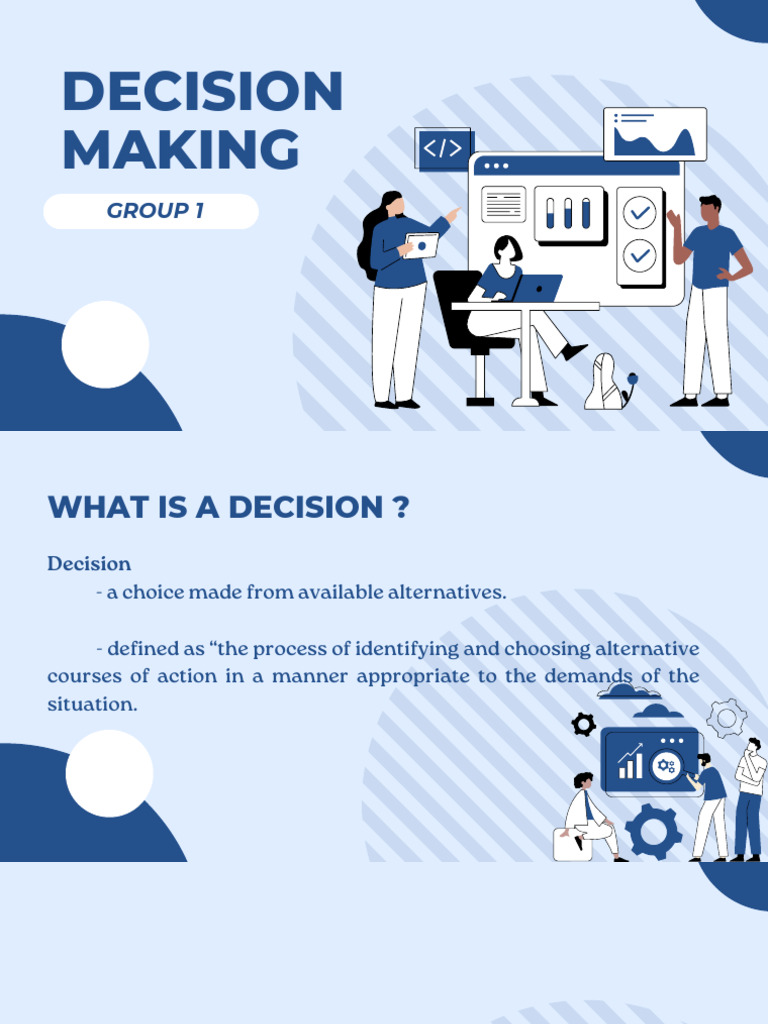 Understanding Decision-Making Types | PDF | Decision Making ...