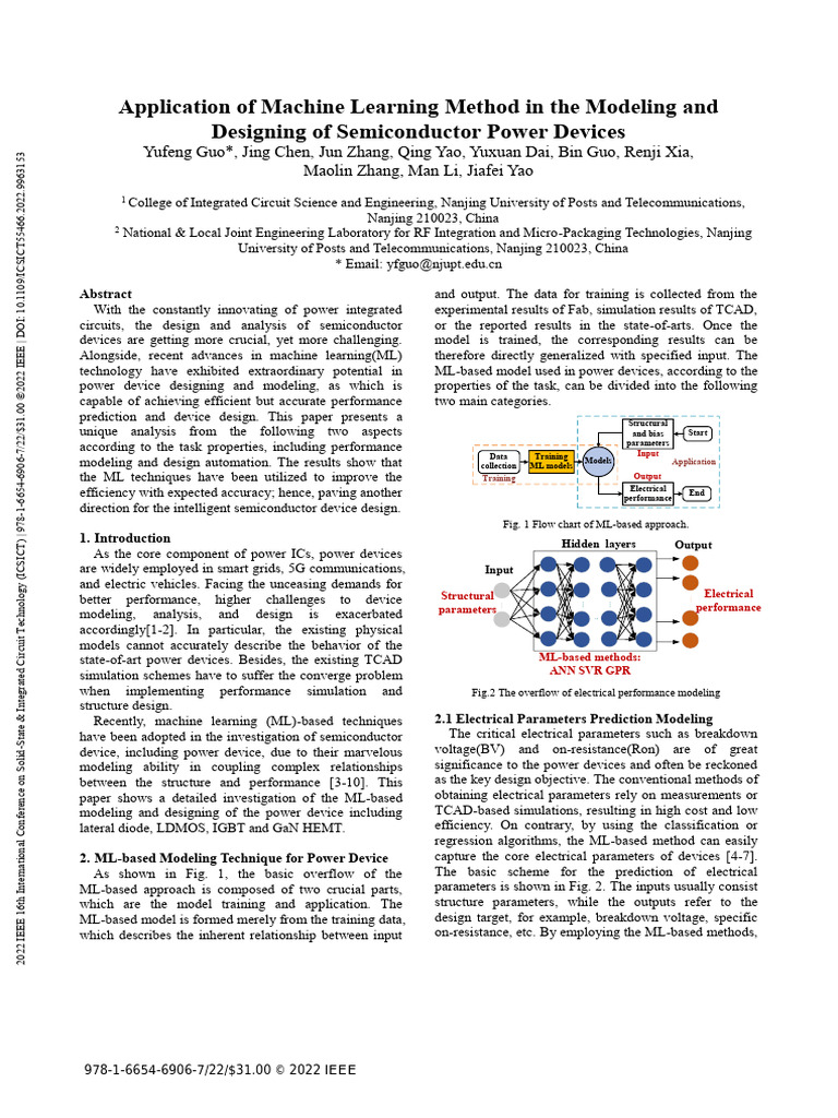 Machine Learning in Semiconductor Device Design | PDF | Machine ...