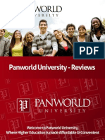 Panworld University Reviews