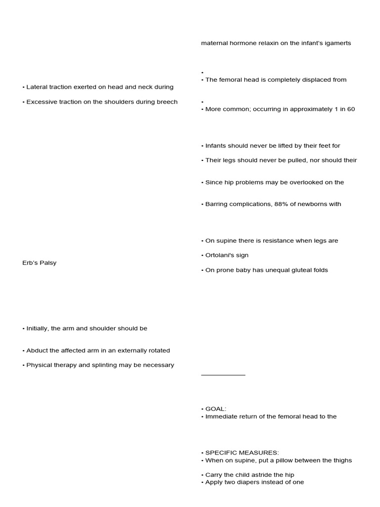 Klisic Test in Erb-Duchenne Paralysis | PDF | Anatomical Terms Of ...