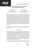 A Surveying On Road Safety Using Vehicular Communication Networks