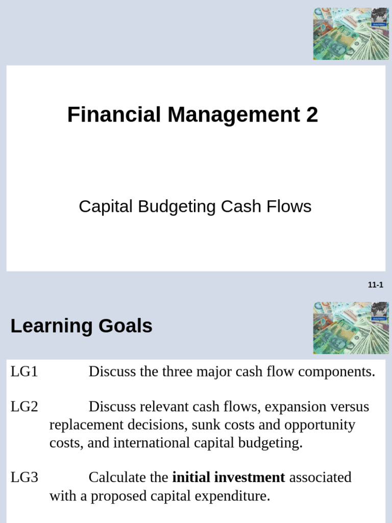 Capital Budgeting Cash Flow Essentials | PDF | Depreciation | Book Value