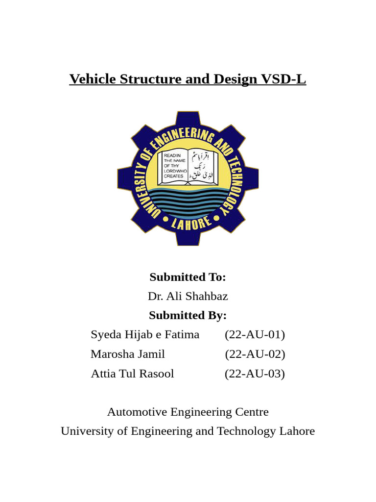 VSD Lab Report (22-Au-01,02,03) | PDF | Strength Of Materials ...