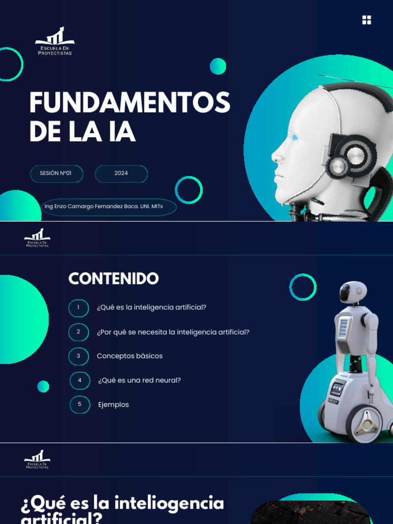 Sesion I - Fundamentos de La IA | PDF | Inteligencia artificial ...