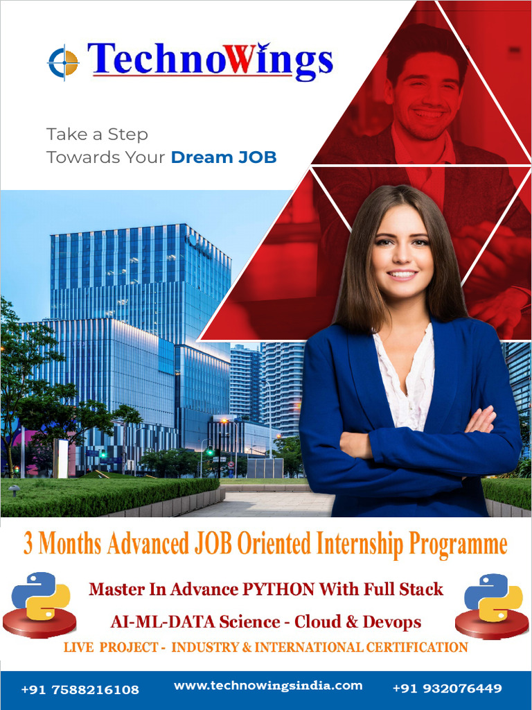 TechnoWings 3 Months Internship | PDF | Spring Framework | Software ...