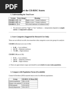 Scoring the Connor-Davidson Resilience Scale | PDF | Psychological ...