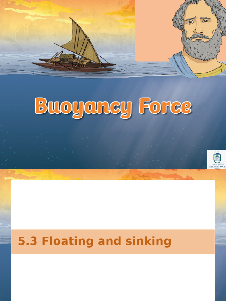 Understanding Buoyancy and Sinking | PDF | Buoyancy | Force