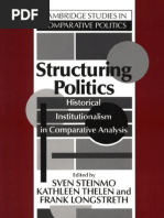 Download Structuring Politics Historical Institutional Ism in Comparative Analysis Cambridge Studies in Comparative Politics by Francesco Visconti SN85722965 doc pdf