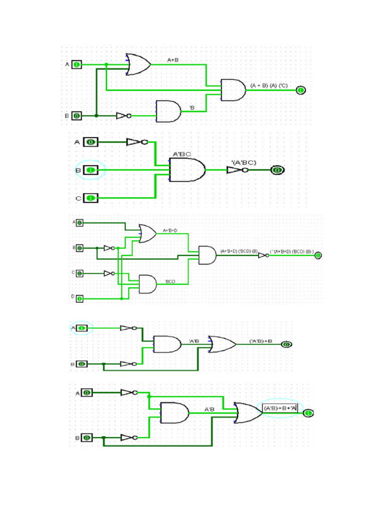 Taller Logisim | PDF
