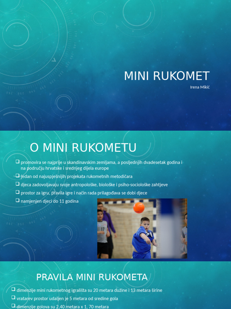 Mini Rukomet | PDF