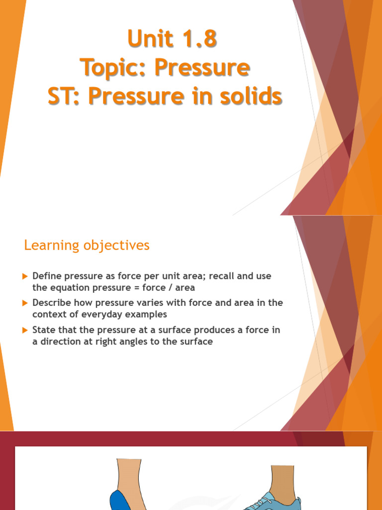 Applications of Pressure in Daily Life | PDF | Pressure | Atmospheric ...