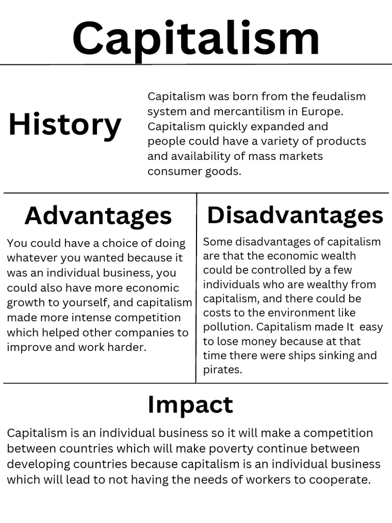 Capatalism | PDF