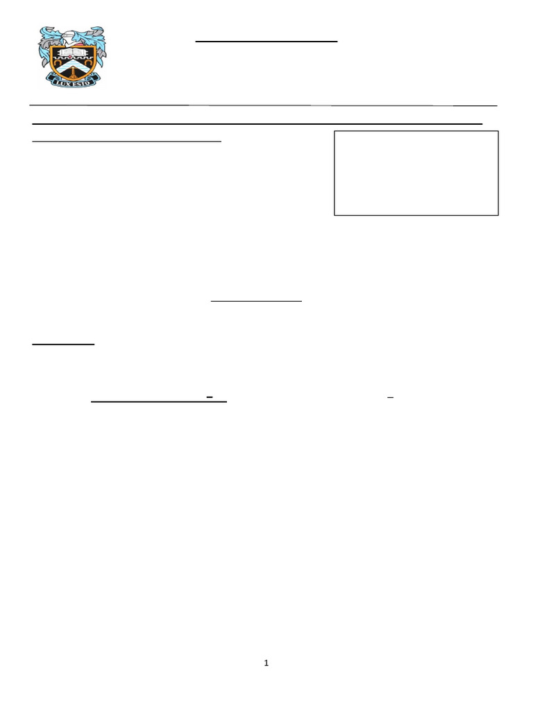 Grade 9 Natural Science Test Paper 2025 | PDF | Chemical Compounds ...