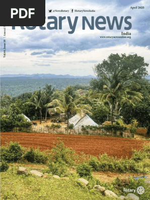 Rotary News: April 2025 Highlights | PDF