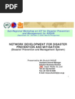 Network Development for Disaster Prevention and Mitigation