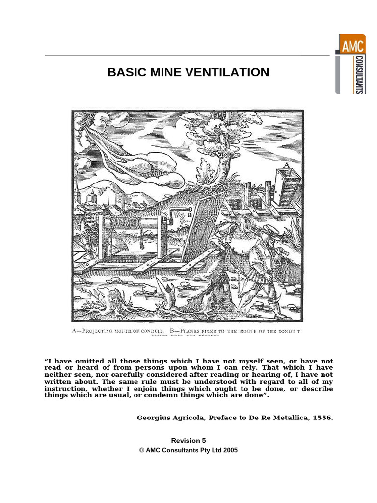 Effective Mine Ventilation Systems | PDF | Respiratory System | Breathing