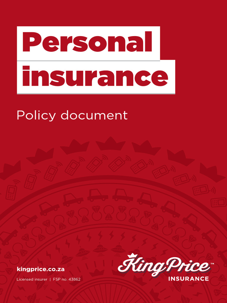King Price Insurance Policy Overview | PDF | Insurance | Electronic ...