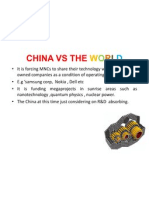 China vs the World