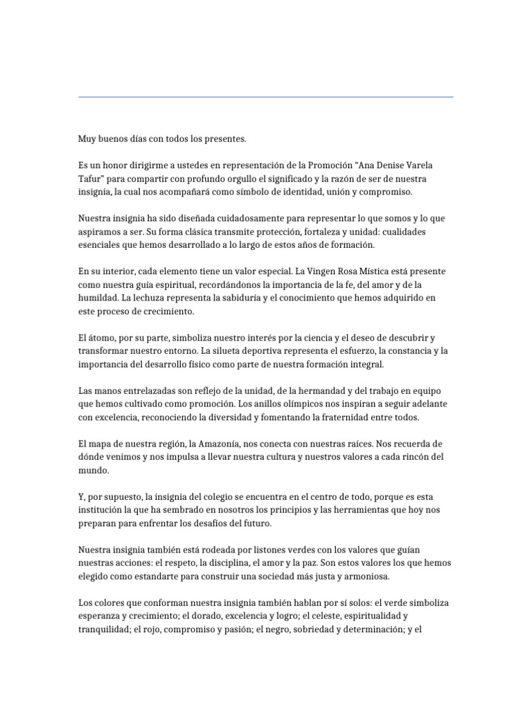 Significado de la Insignia 