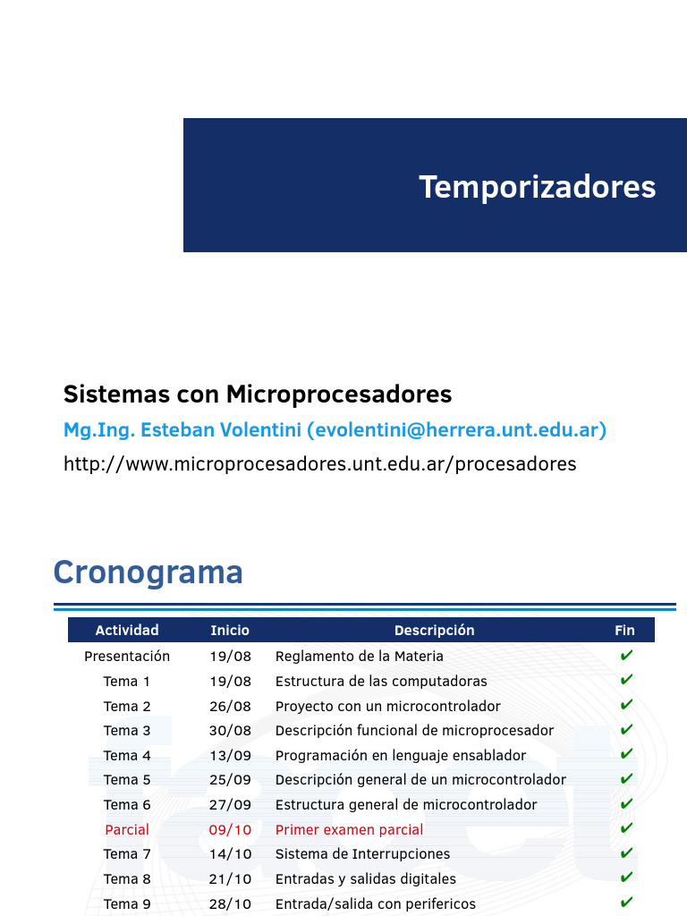 Tema10 5yO32JE | PDF | Microcontrolador | Poco