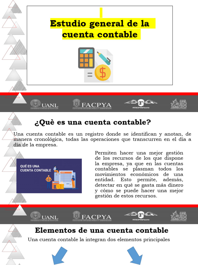 3.- LA CUENTA CONTABLE | PDF | Contabilidad | Business