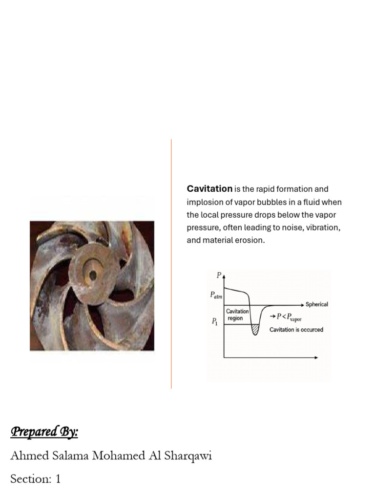 Understanding Cavitation in Pumps | PDF | Pump | Fluid Mechanics