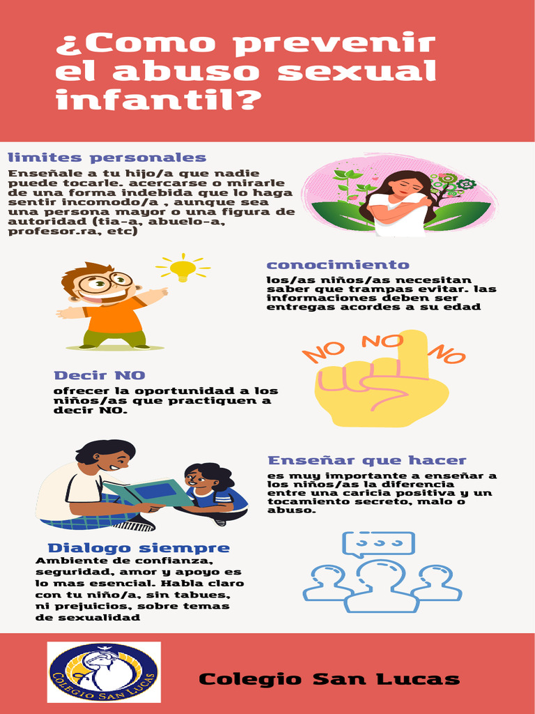 Infografia Prevencion Abuso Sexual | PDF