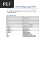 Complete List of Windows Shortcut Keys in 2025 | PDF | Keyboard ...