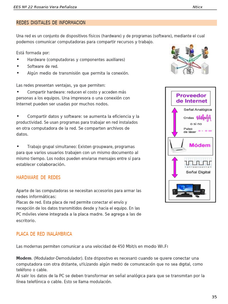Alfabetizaconen Redes Digitales EES22 | PDF | Red de computadoras ...