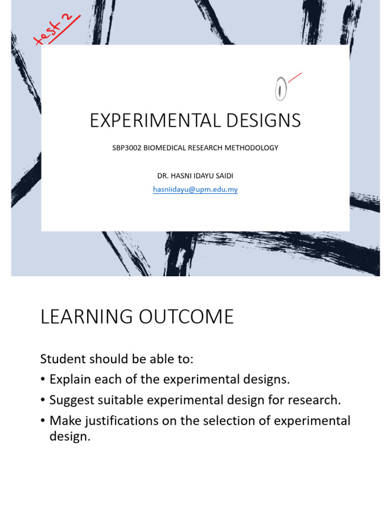 W7 Experimental Designs - 202406032027 - 19890 | PDF | Experiment ...