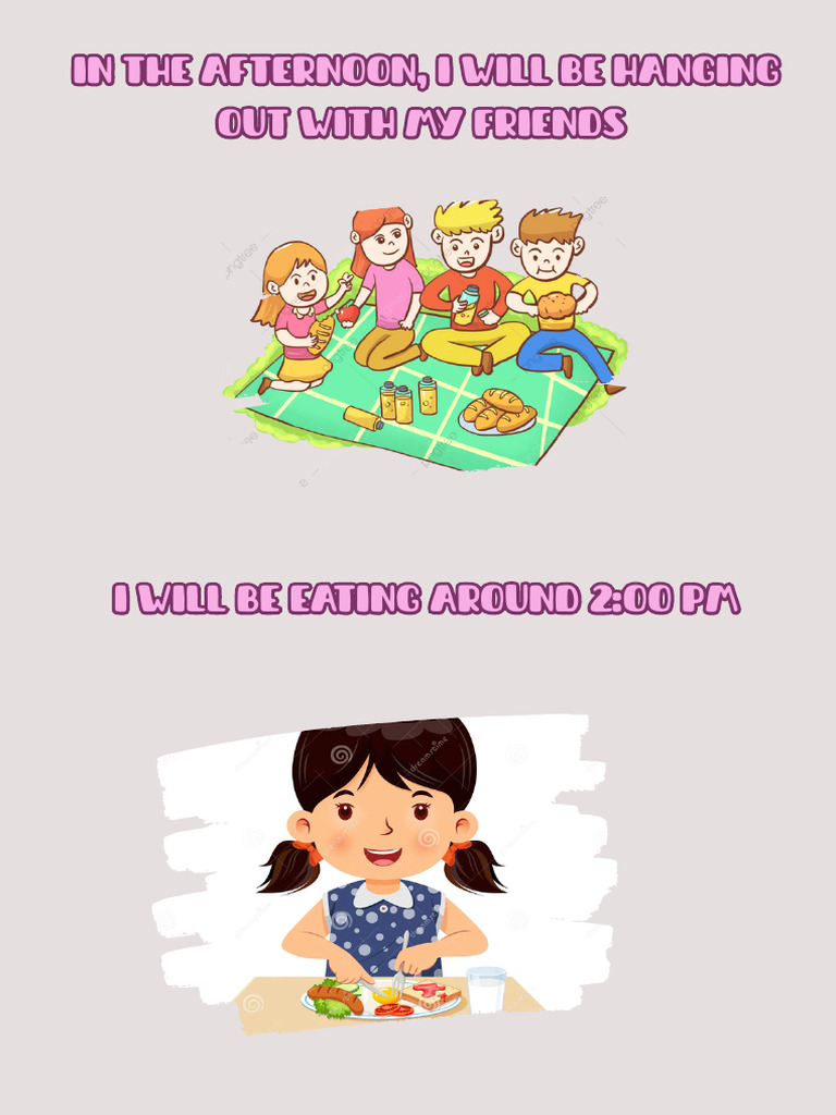 My Saturday Routine | PDF