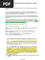 CAPF and Armed Forces Rank Structure | PDF | Law Enforcement | Crime ...