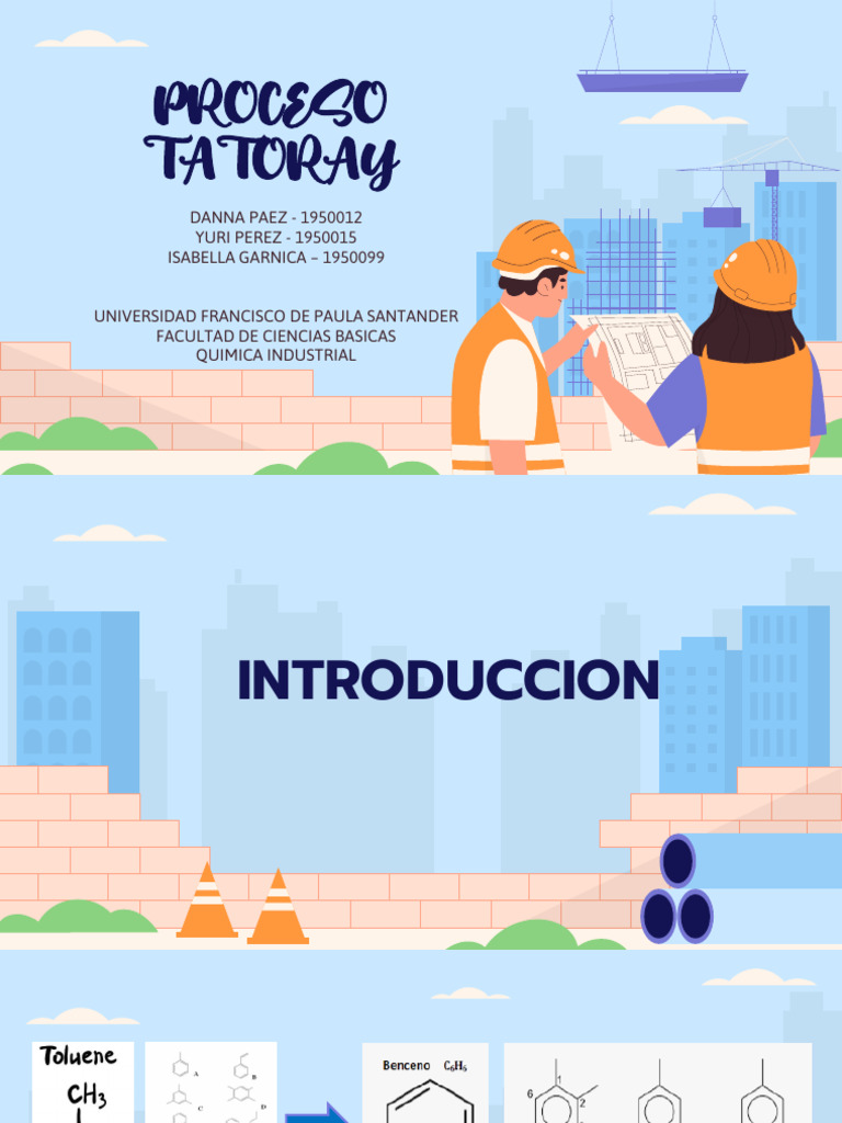 Proceso Tatoray: Producción de Paraxileno | PDF | Tolueno | Catálisis