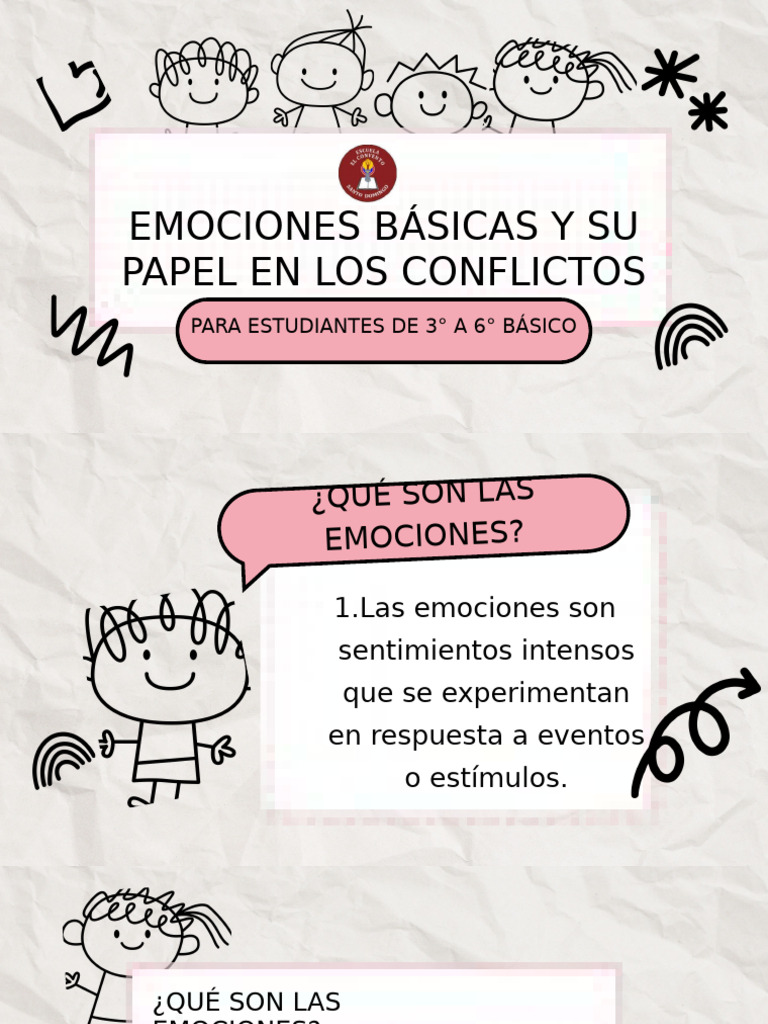 Emociones y Conflictos en Niños | PDF | Las emociones | Ira